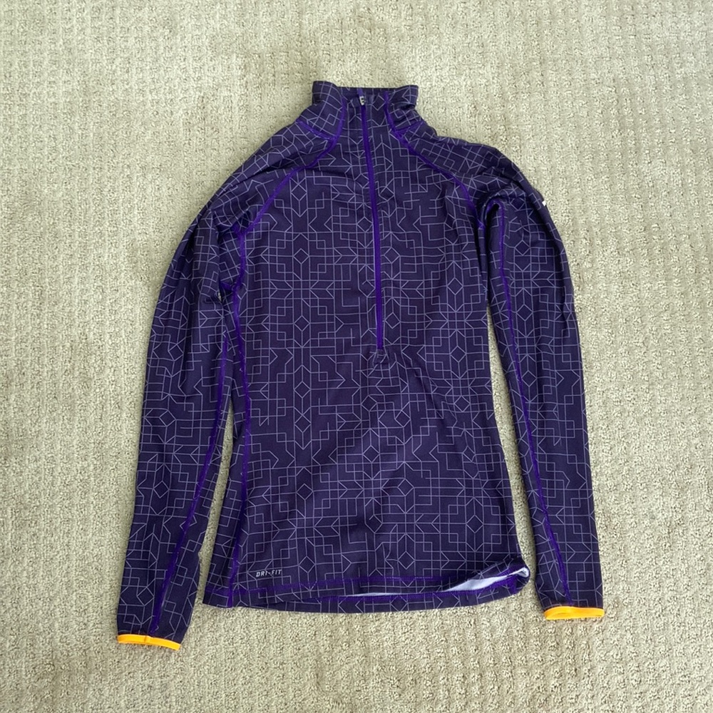 Nike Pro quarter zip size small